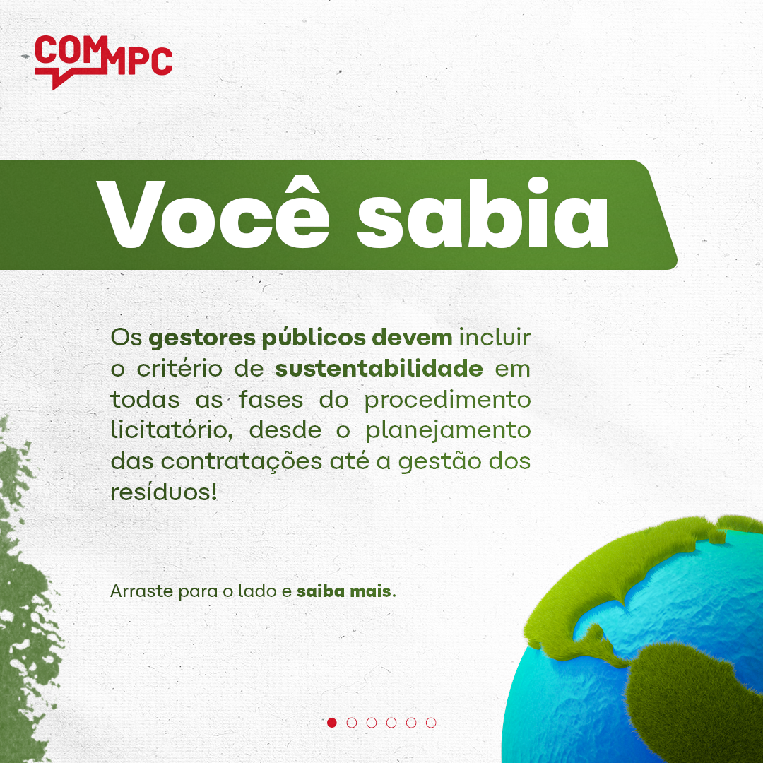 Compras P Blicas Sustent Veis Mpc Ro